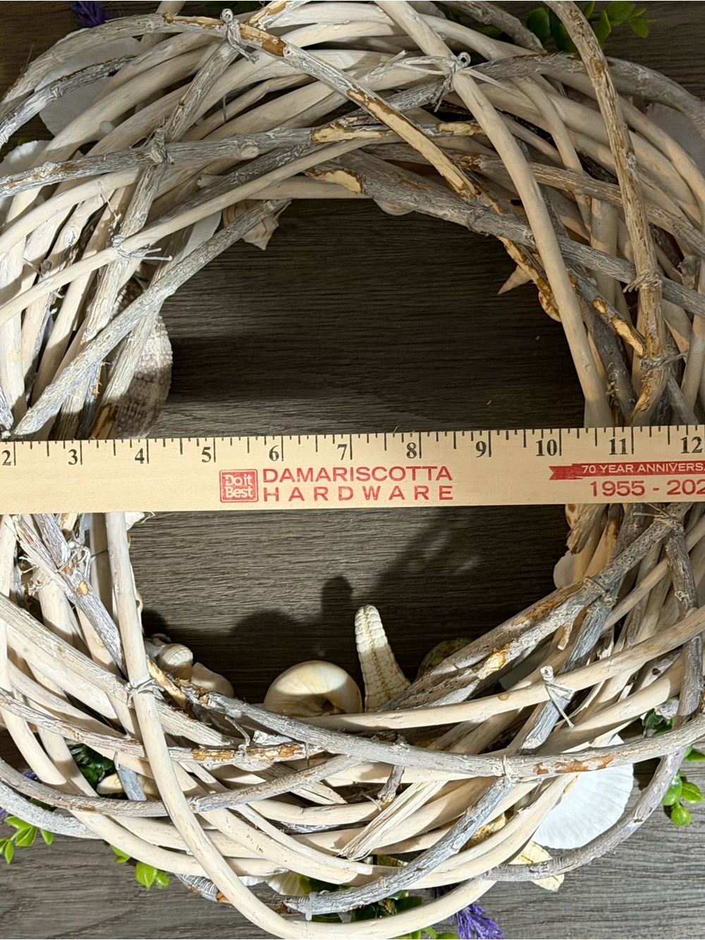 SeaShell Wreath | Coastal Decor | Beach Cottage | Handcrafted - Picture 15 of 15